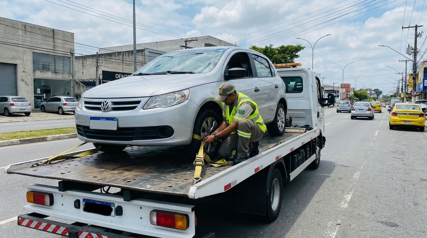 Recolhimento após Colisão em Uberaba‑MG
