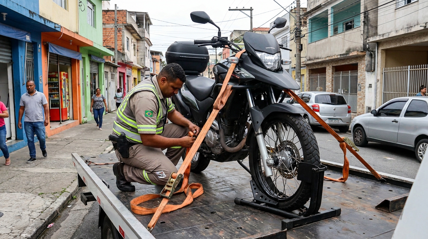 Guincho para Moto em Uberaba‑MG